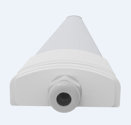 D2.5 LED Triproof Lighting Suspension Wall Mounting Hi-Slim & Buckle End Cap Design Untuk Penghematan Biaya Tenaga Kerja