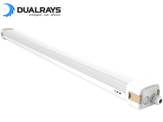 Lampu LED Tri Bukti Darurat IP65 Tanpa Logam Berat Beracun Garansi 5 Tahun