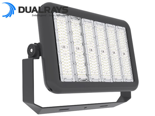 CE RoHS 900W-1800W LED Flood Lights SMD5050 Chip LED 140-160LPW untuk area parkir