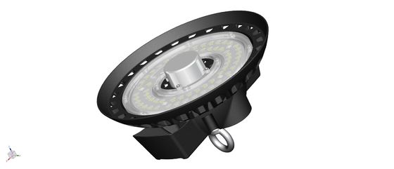 140LPW UFO LED High Bay 150W IP65 Light Dengan Sosen Driver
