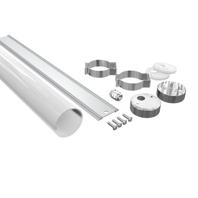IK10 IP69K 2ft 20W Lampu Tabung LED Dengan Sensor Siang Hari